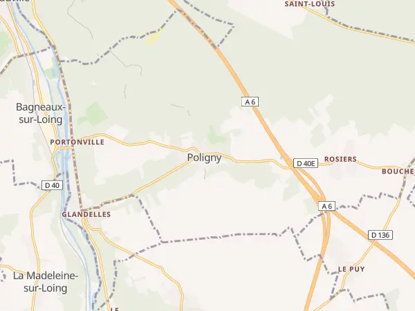 Plan de Poligny