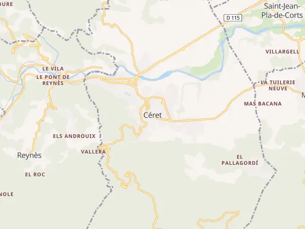 Plan de Céret