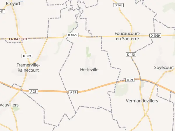 Plan de Herleville