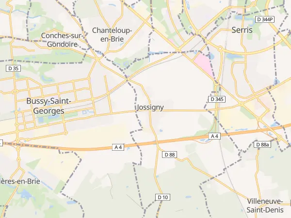 Plan de Jossigny