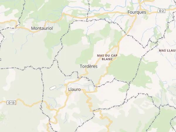 Plan de Tordères