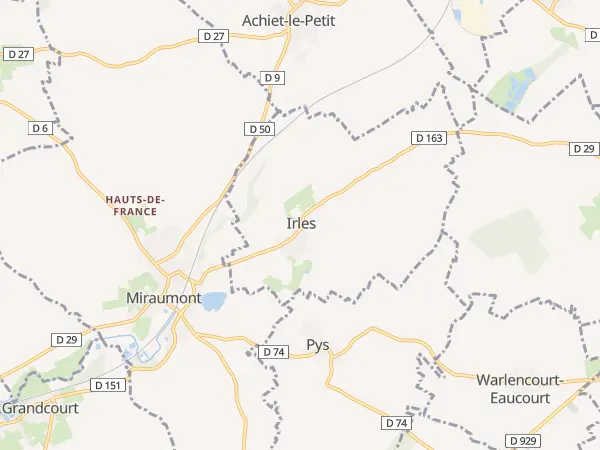 Plan de Irles