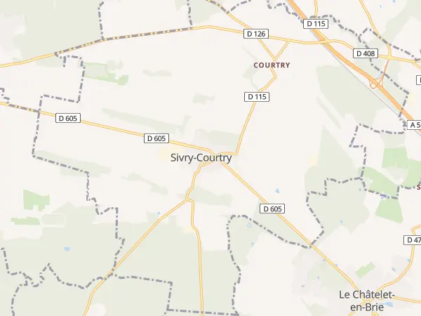 Plan de Sivry-Courtry