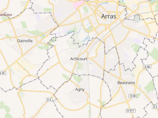 Plan de Achicourt