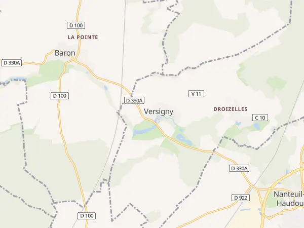 Plan de Versigny
