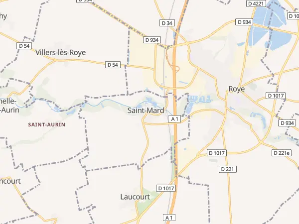 Plan de Saint-Mard