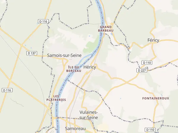 Plan de Héricy