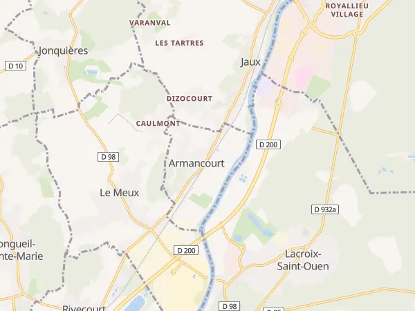 Plan de Armancourt