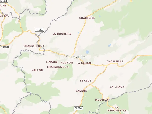 Plan de Picherande