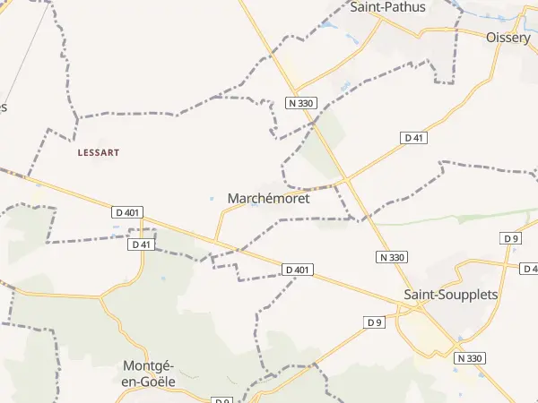 Plan de Marchémoret