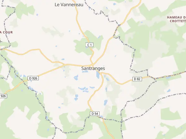 Plan de Santranges