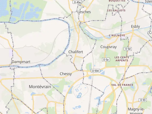 Plan de Chalifert