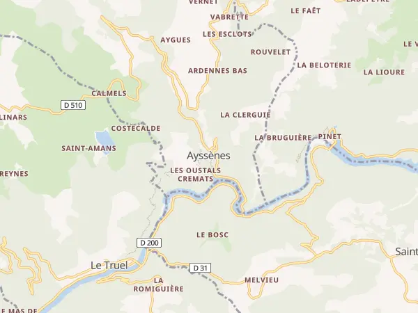 Plan de Ayssènes