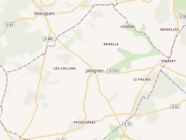 Plan de Jalognes