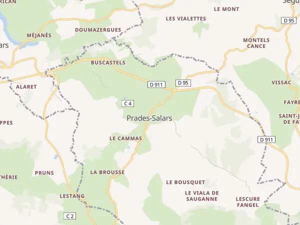 Plan de Prades-Salars