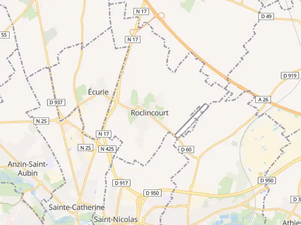 Plan de Roclincourt