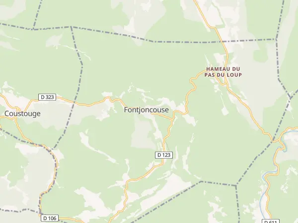 Plan de Fontjoncouse