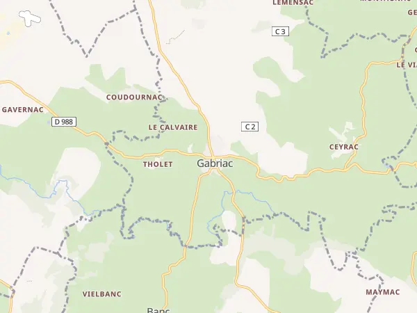 Plan de Gabriac