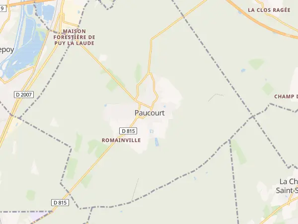 Plan de Paucourt