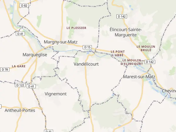 Plan de Vandélicourt