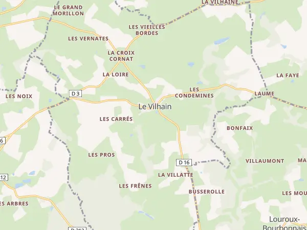 Plan du Vilhain