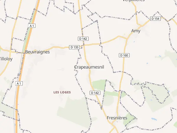 Plan de Crapeaumesnil