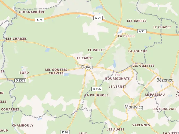 Plan de Doyet