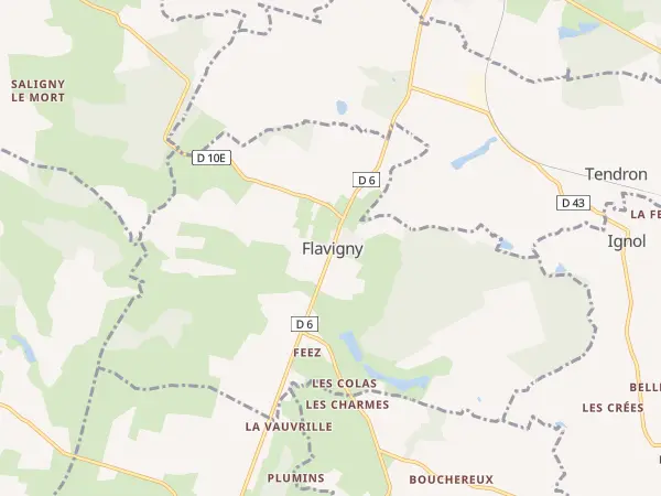 Plan de Flavigny