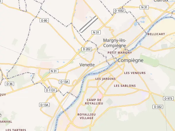Plan de Venette