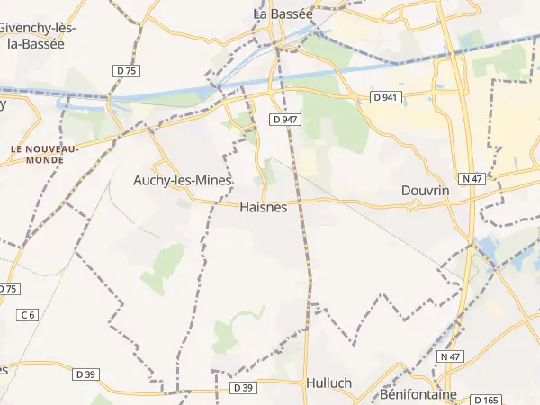 Plan de Haisnes