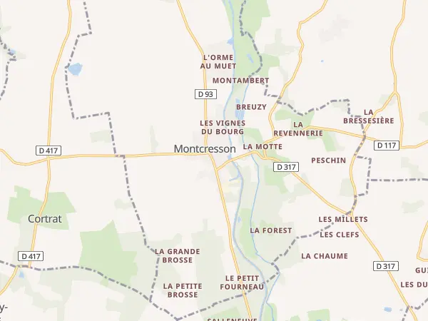 Plan de Montcresson