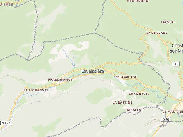 Plan de Laveissière