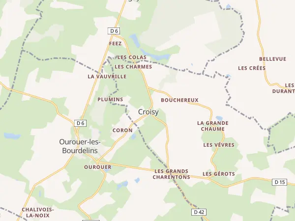 Plan de Croisy