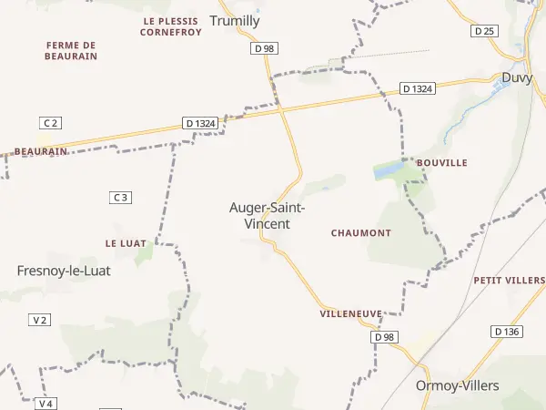 Plan de Auger-Saint-Vincent