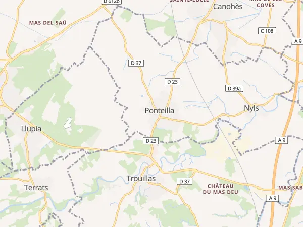 Plan de Ponteilla