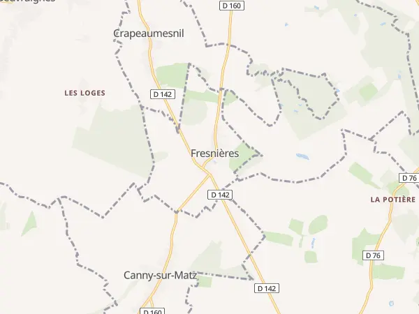 Plan de Fresnières