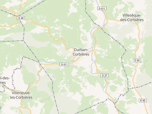 Plan de Durban-Corbières