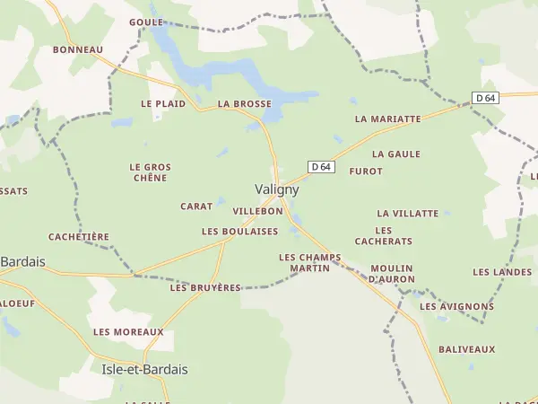 Plan de Valigny