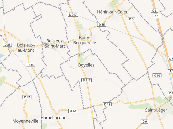 Plan de Boyelles