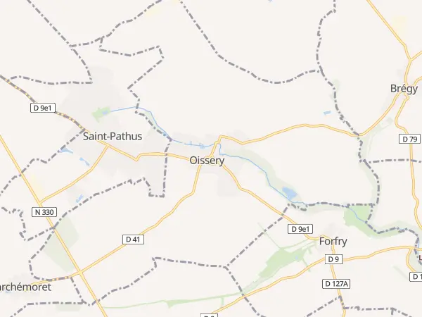 Plan de Oissery