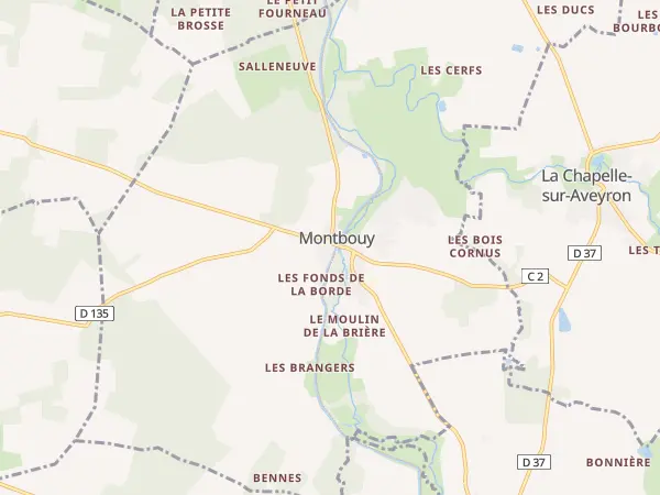Plan de Montbouy