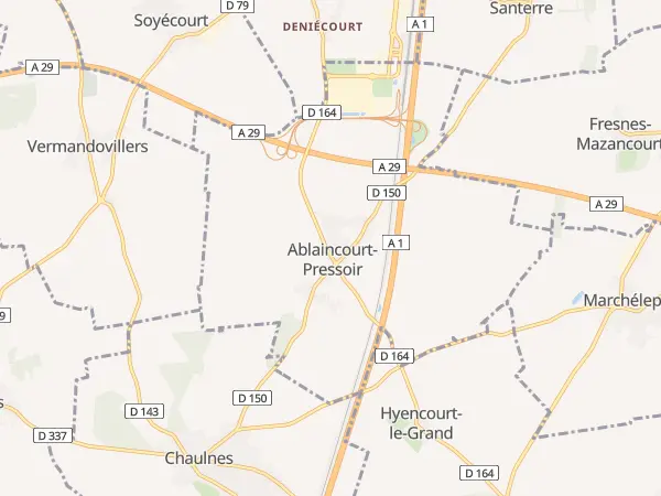 Plan de Ablaincourt-Pressoir