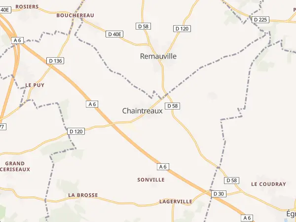 Plan de Chaintreaux