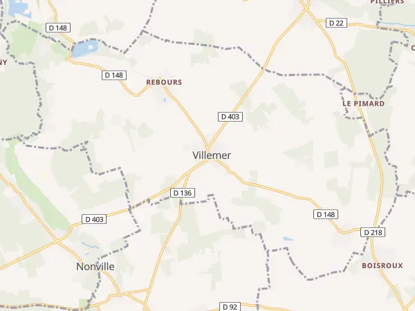 Plan de Villemer