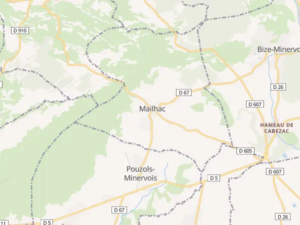 Plan de Mailhac