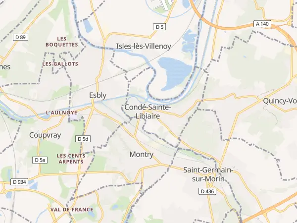 Plan de Condé-Sainte-Libiaire