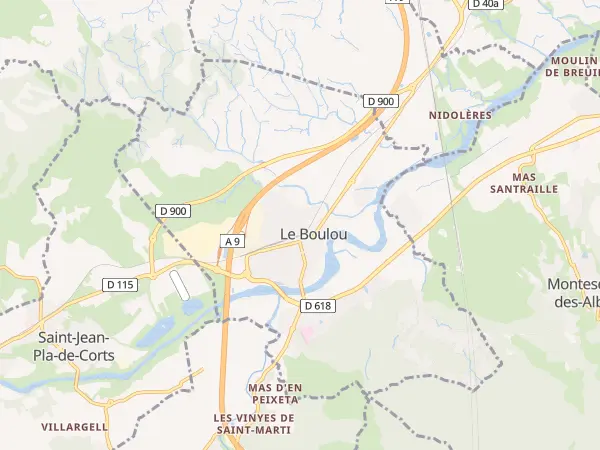 Plan du Boulou
