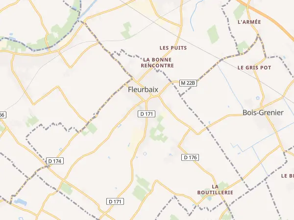 Plan de Fleurbaix