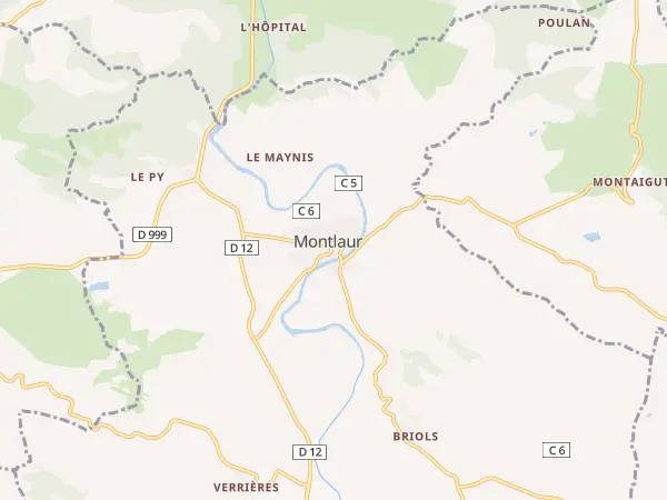 Plan de Montlaur