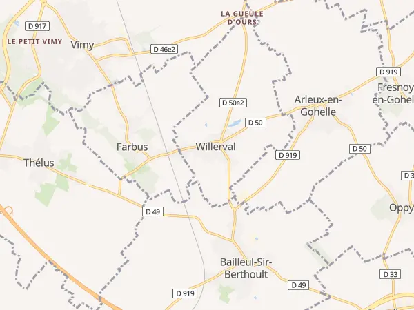 Plan de Willerval